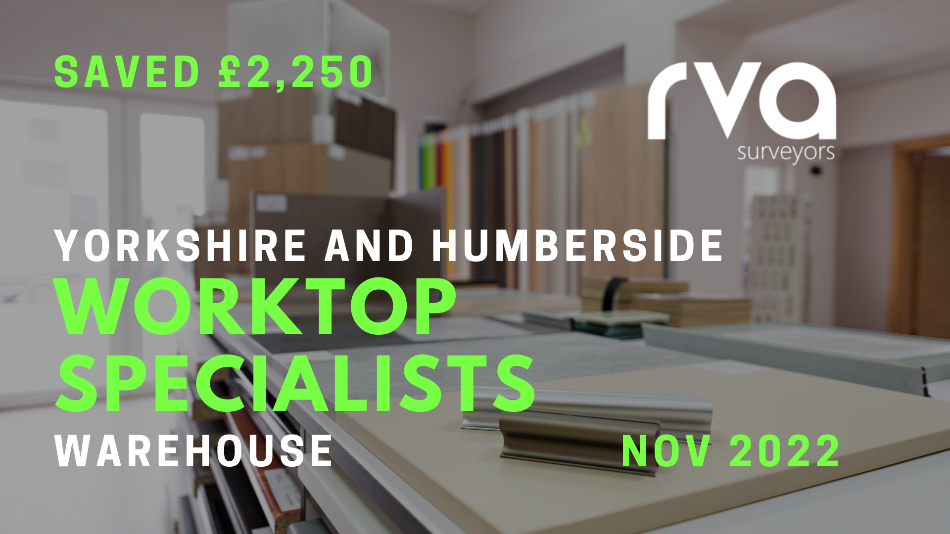 Worktop Specialists – Yorkshire and Humberside | Warehouse
