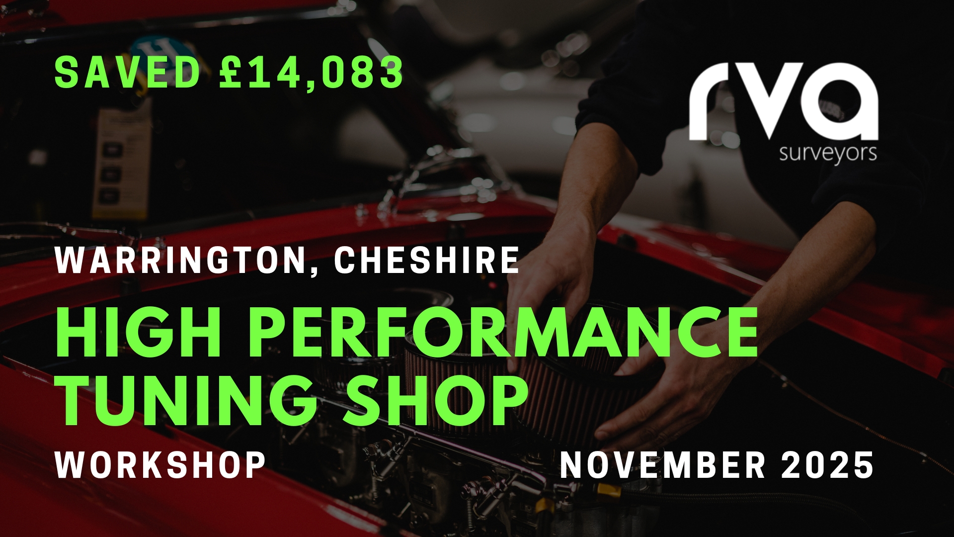 High Performance Tuning Workshop – Warrington | Workshop