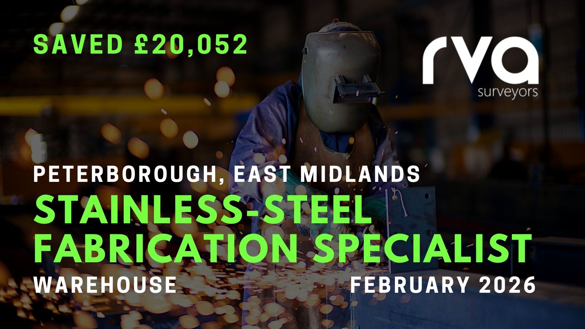 Stainless Steel Fabrication Specialist – Peterborough | Warehouse