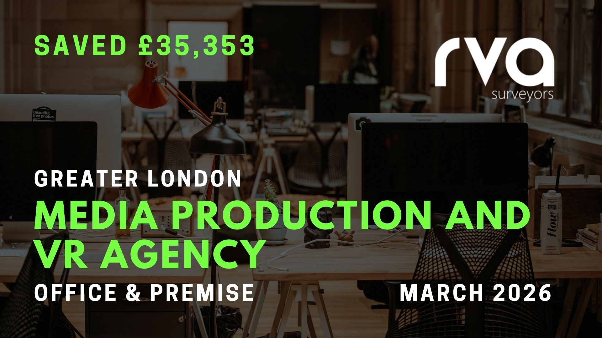 Media Production and VR Agency – Greater London | Office